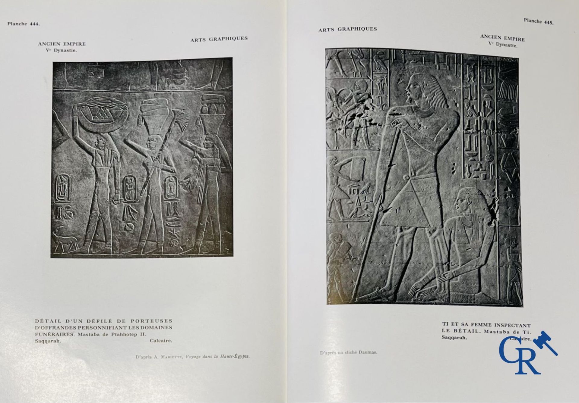 Books: Jean Capart, L'Art Egyptien and Tout-Ankh-Amon  - Trawinski, La Vie Antique. (5 volumes). - Image 9 of 17