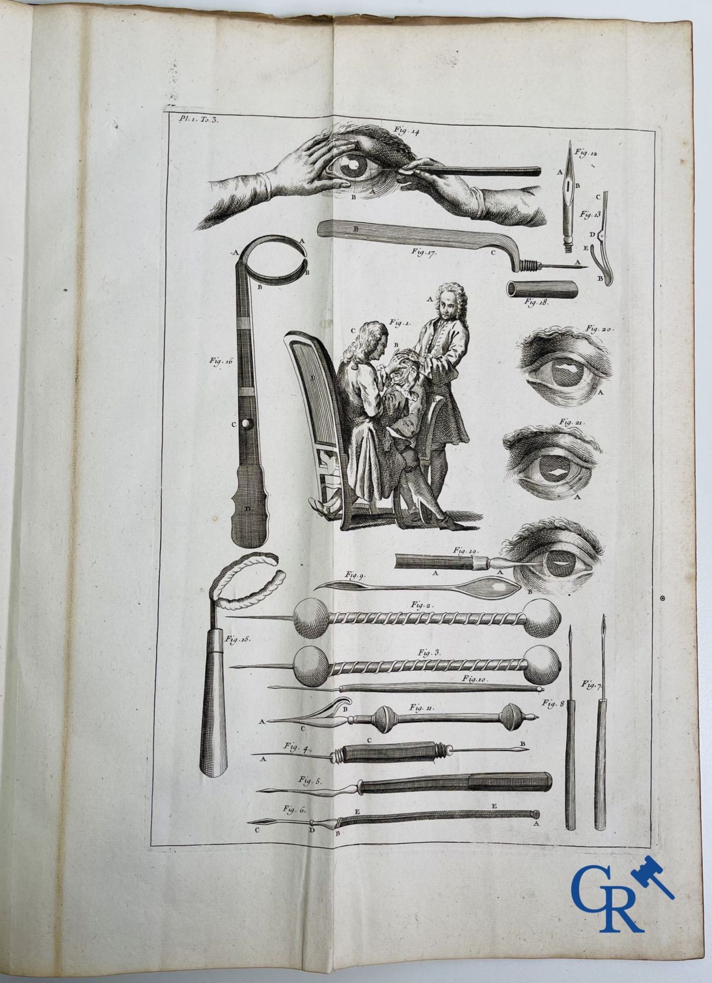 Early printed books: Dictionnaire Universel de Medecine, Robert James. 6 volumes, Paris 1746-1748. - Image 23 of 35