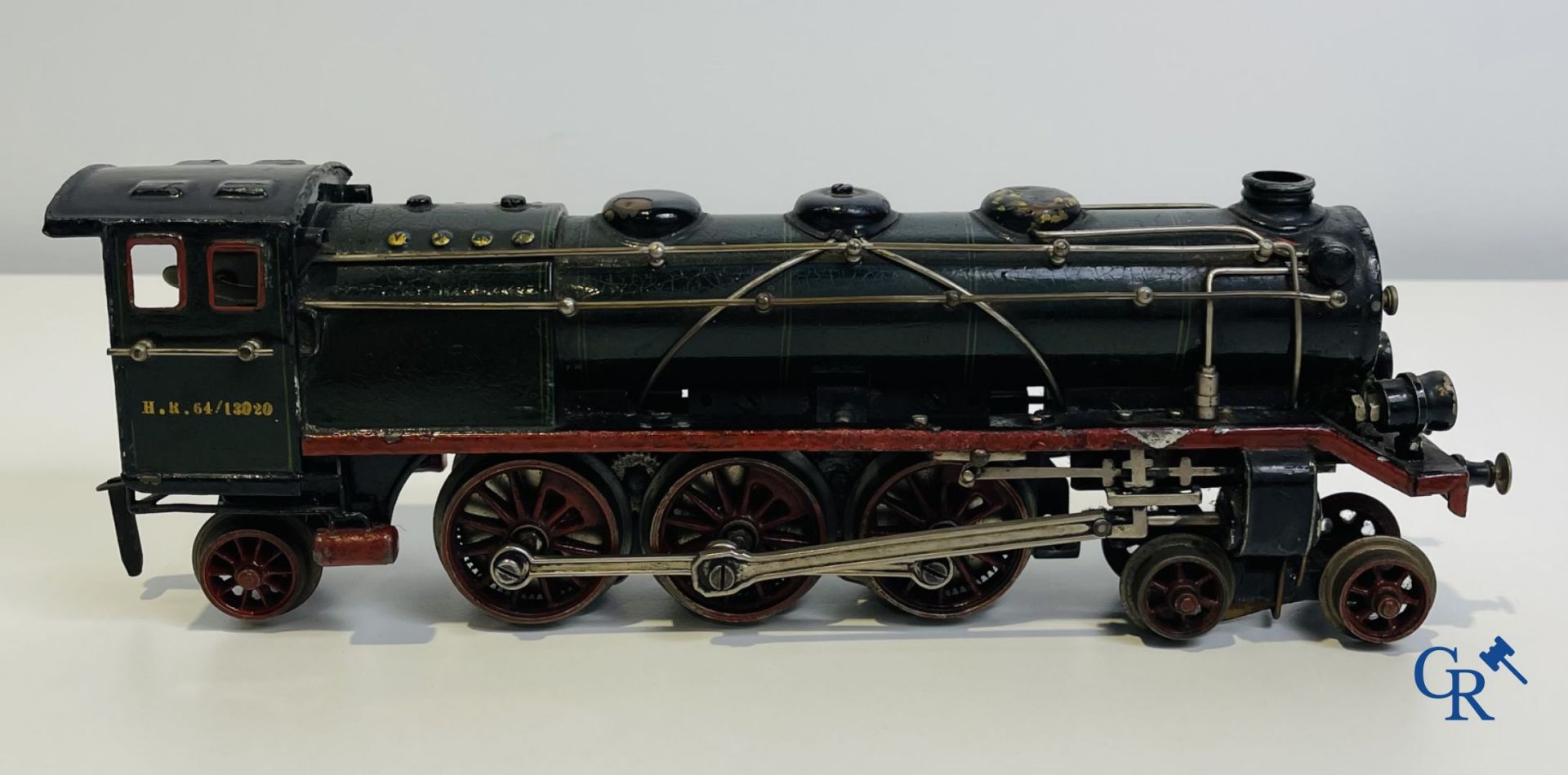 Old toys: Märklin, Locomotive with towing tender and dining car.
About 1930. - Image 5 of 32