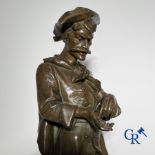 Bronze statue: Ferrand Ernest Justin, Spadassin.