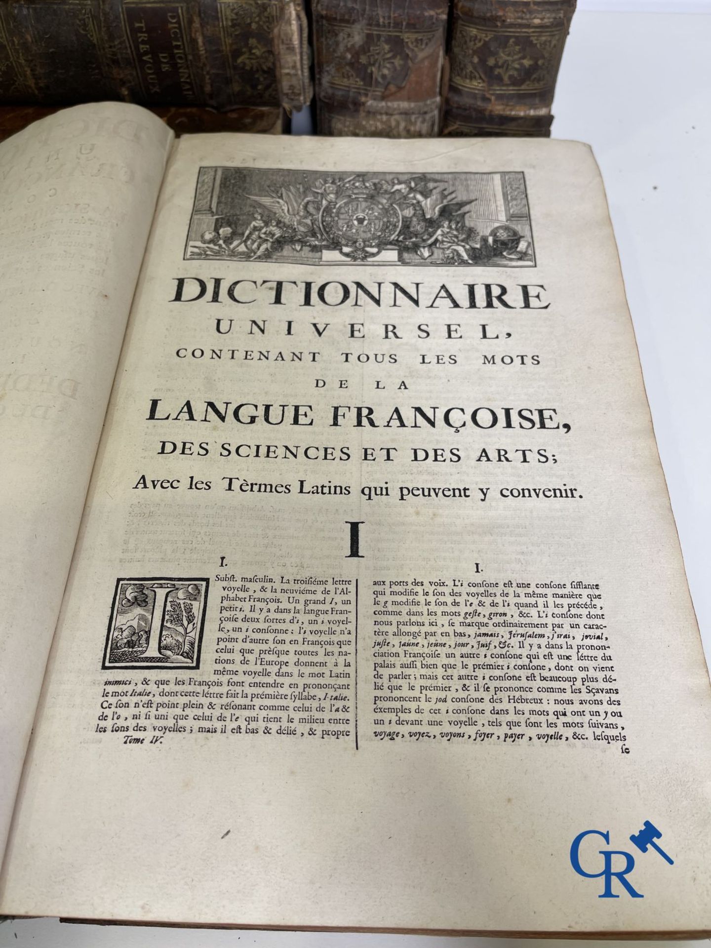 Early printed books: Dictionnaire de Trévoux, Pierre Antoine 1740. - Image 13 of 18