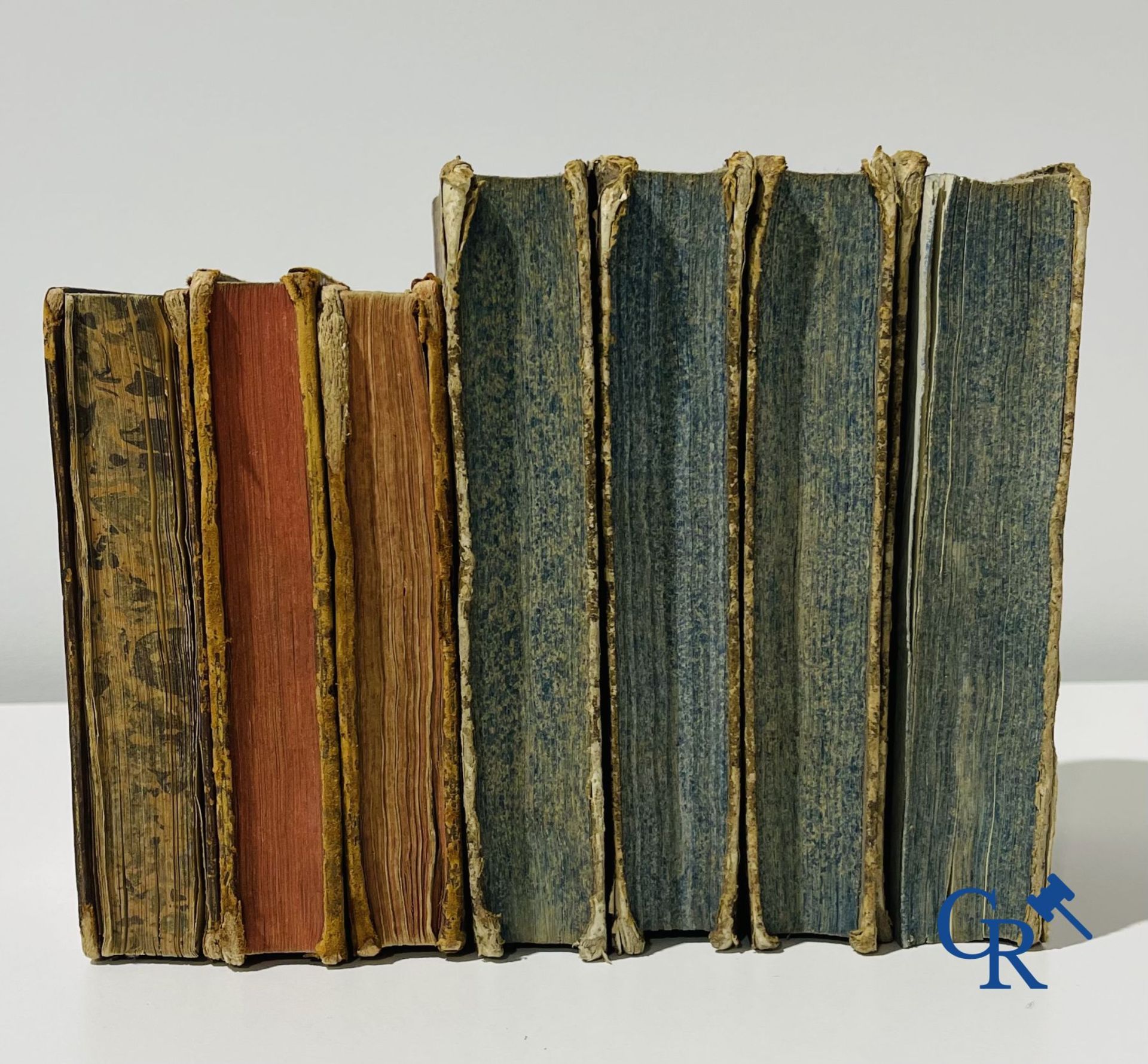 Early printed books: Abbé de Fontenay (4 volumes) 1774 and Les oeuvres de monsieur de Crébillon (3 v - Bild 11 aus 11