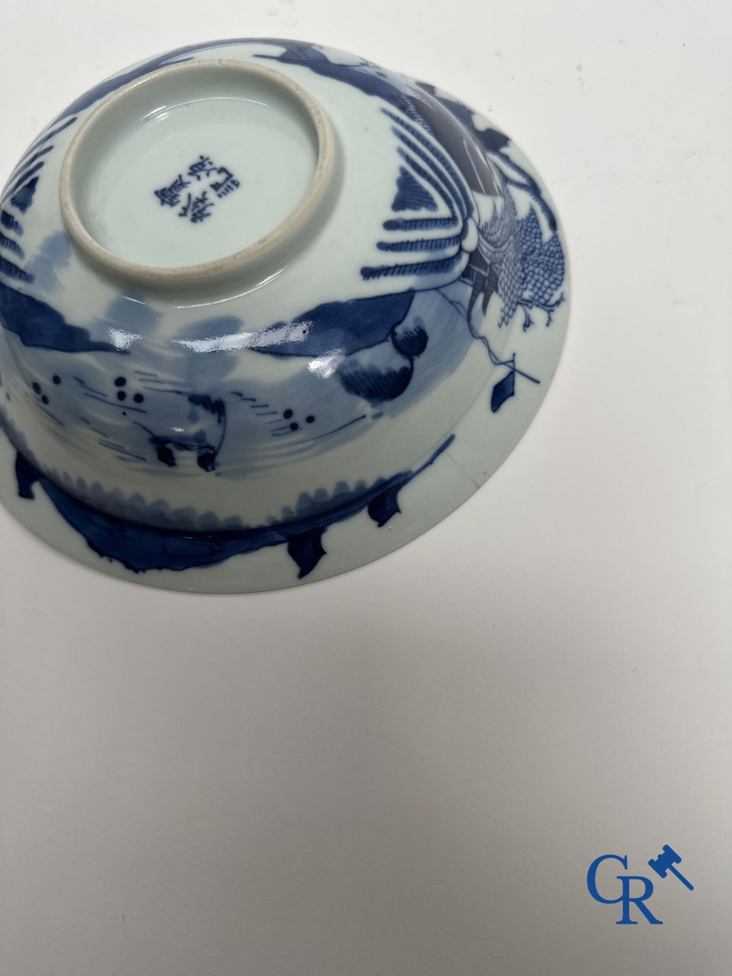 Large lot of blue and white Chinese porcelain for the Vietnamese market.  - Image 12 of 16