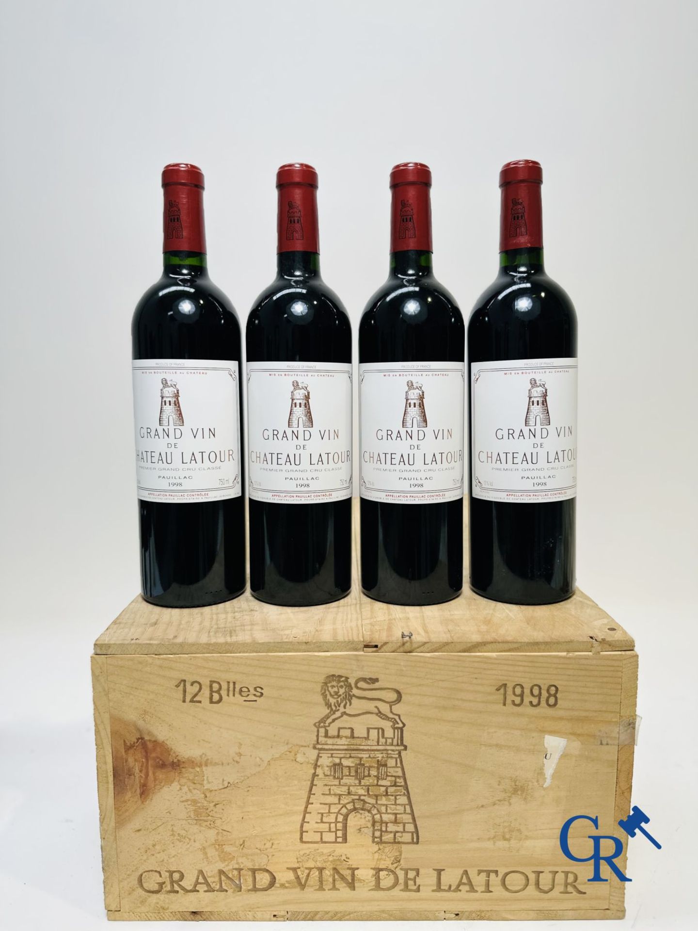 Wine - Bordeaux: Château Latour 1998, 0,75L. Rouge. 1er Grand Cru Classé. 12 bottles. - Bild 12 aus 20