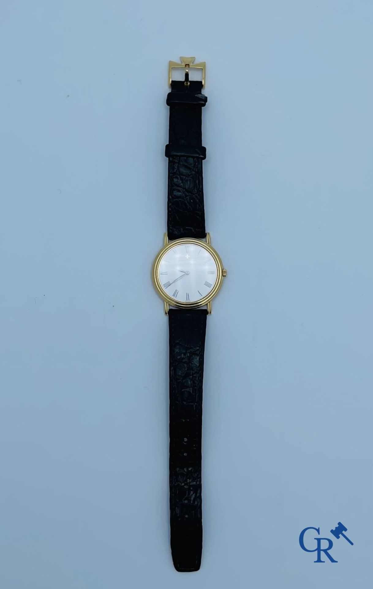 Vacheron Constantin Genève. A men's wristwatch in gold 18K (750°/00). - Bild 8 aus 8