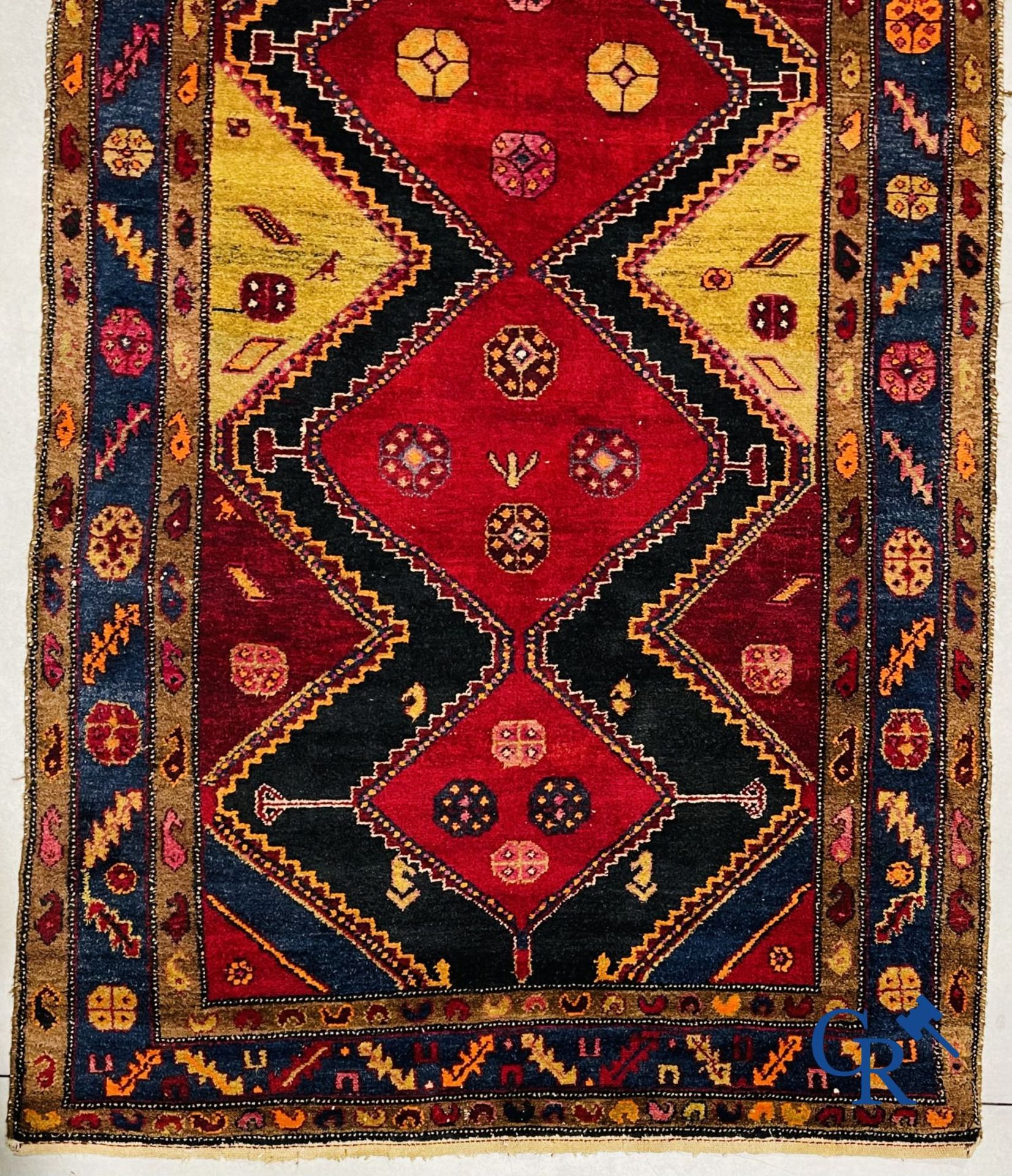 Oriental carpets: Kurdistan. Antique Kurdi carpet. - Image 4 of 10