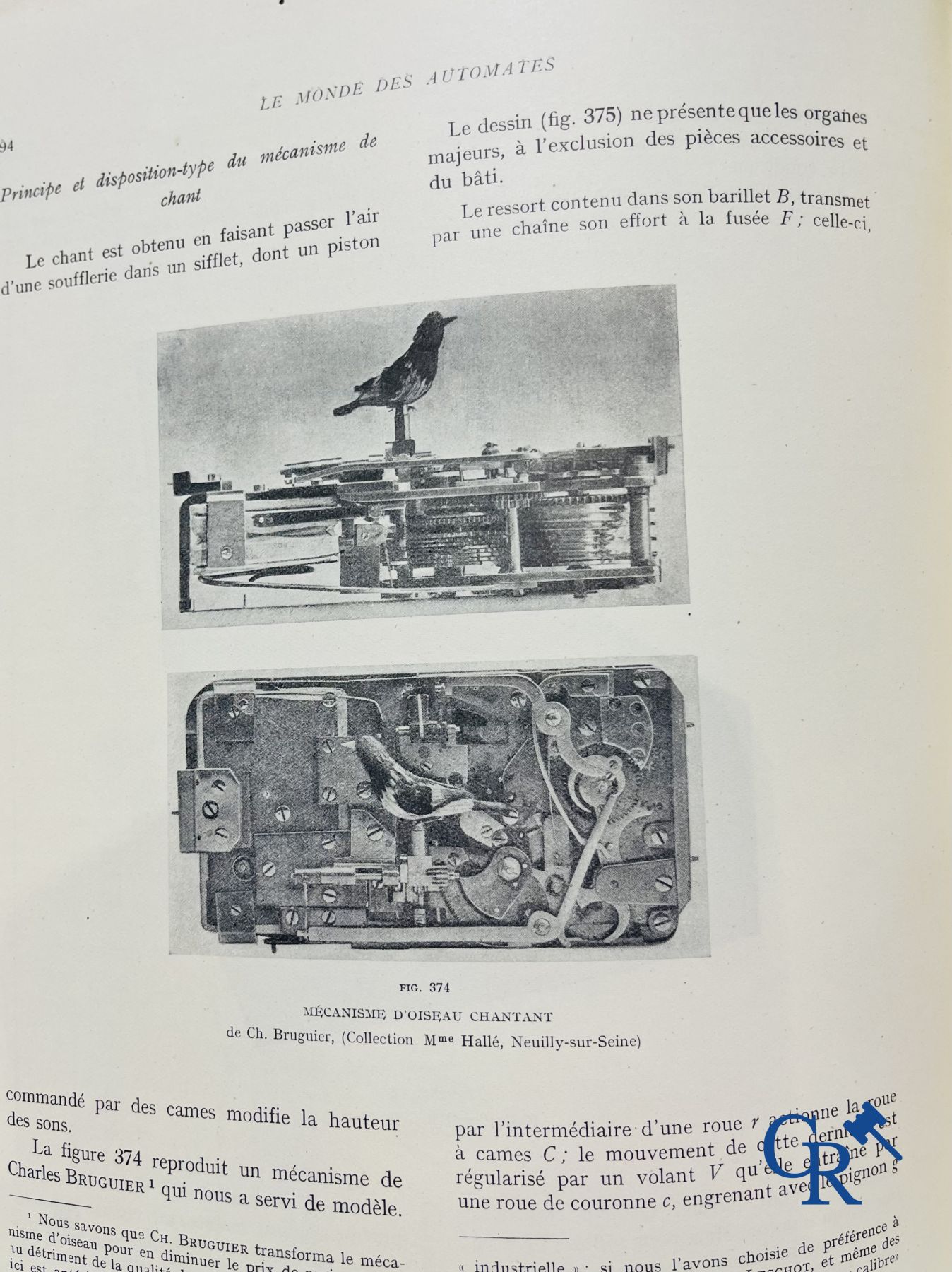 Automates. Rare edition of "Le monde des automates." Alfred Chapuis et Edouard Gélis. Paris 1928. - Image 20 of 26