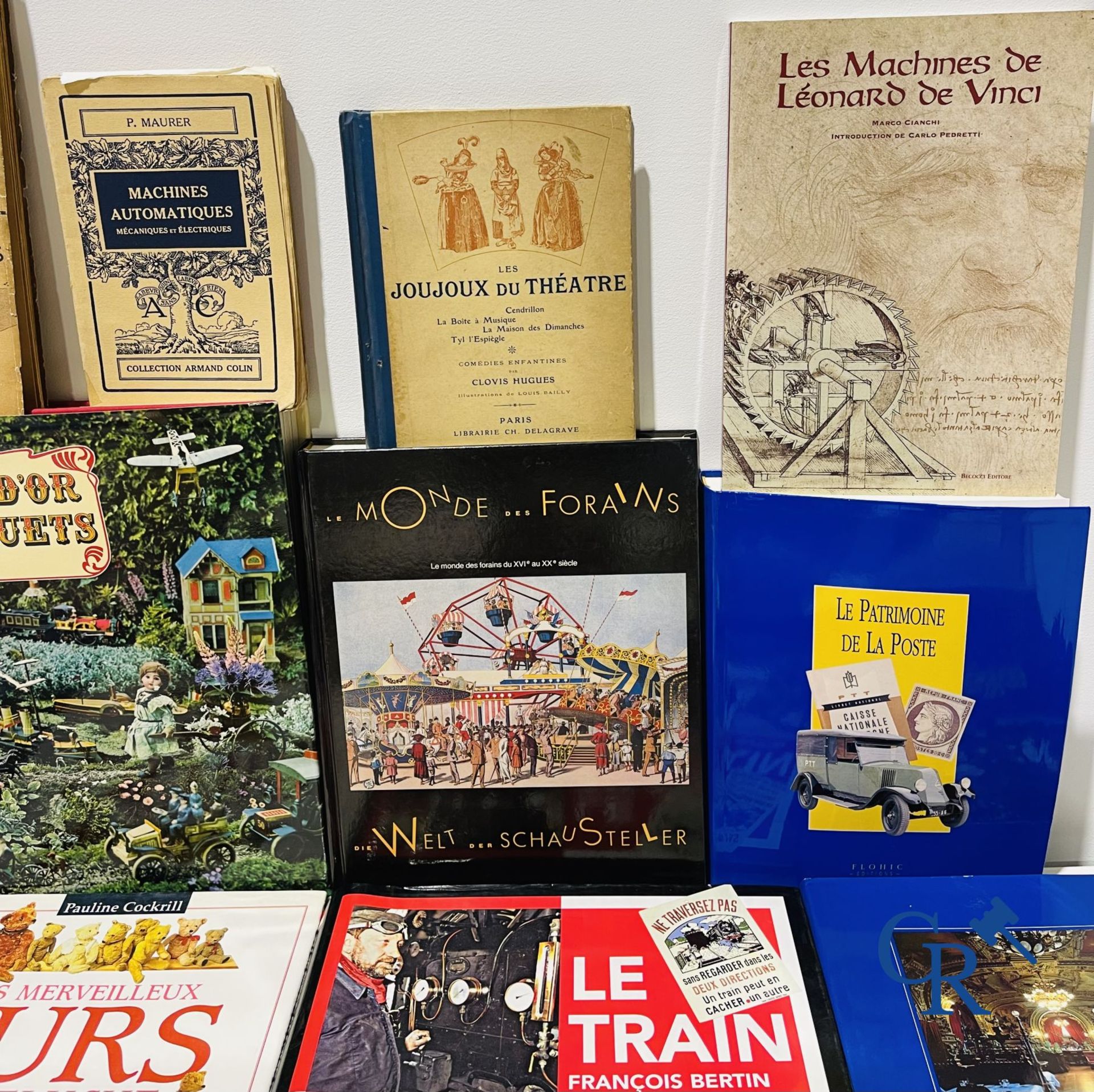Old toys: Interesting lot of various books on toys, fairgrounds, the post office, steam engines, tra - Bild 4 aus 21