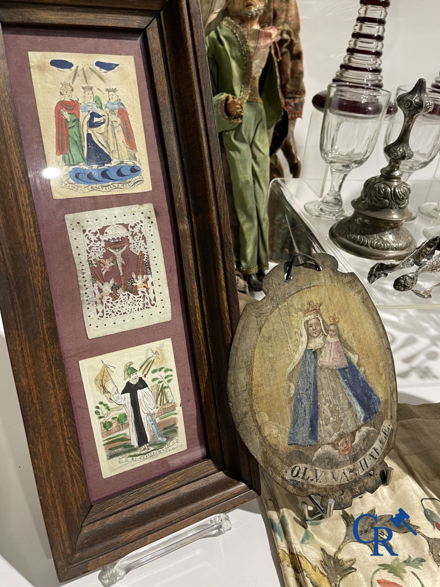Nice lot with various antiques. - Image 9 of 26