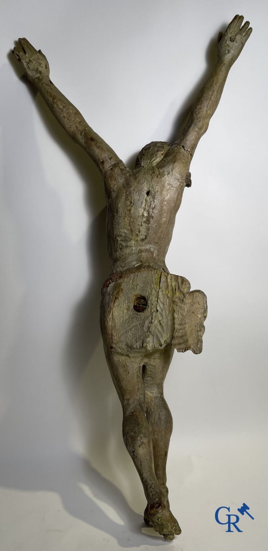 Imposing 18th century oak Corpus. - Image 19 of 27