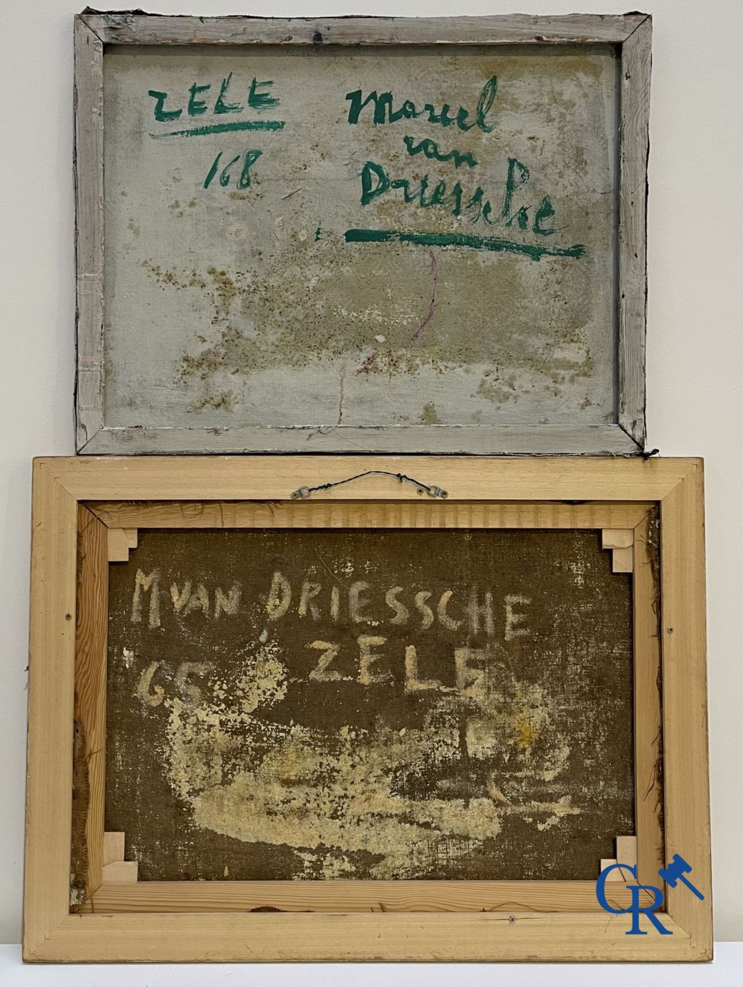 5 Paintings: Marcel Van Driessche, Zele. - Image 7 of 8