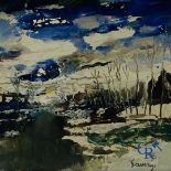 Albert Saverys (Deinze 1886 - Petegem aan de Leie 1964) (*) Winter landscape.
