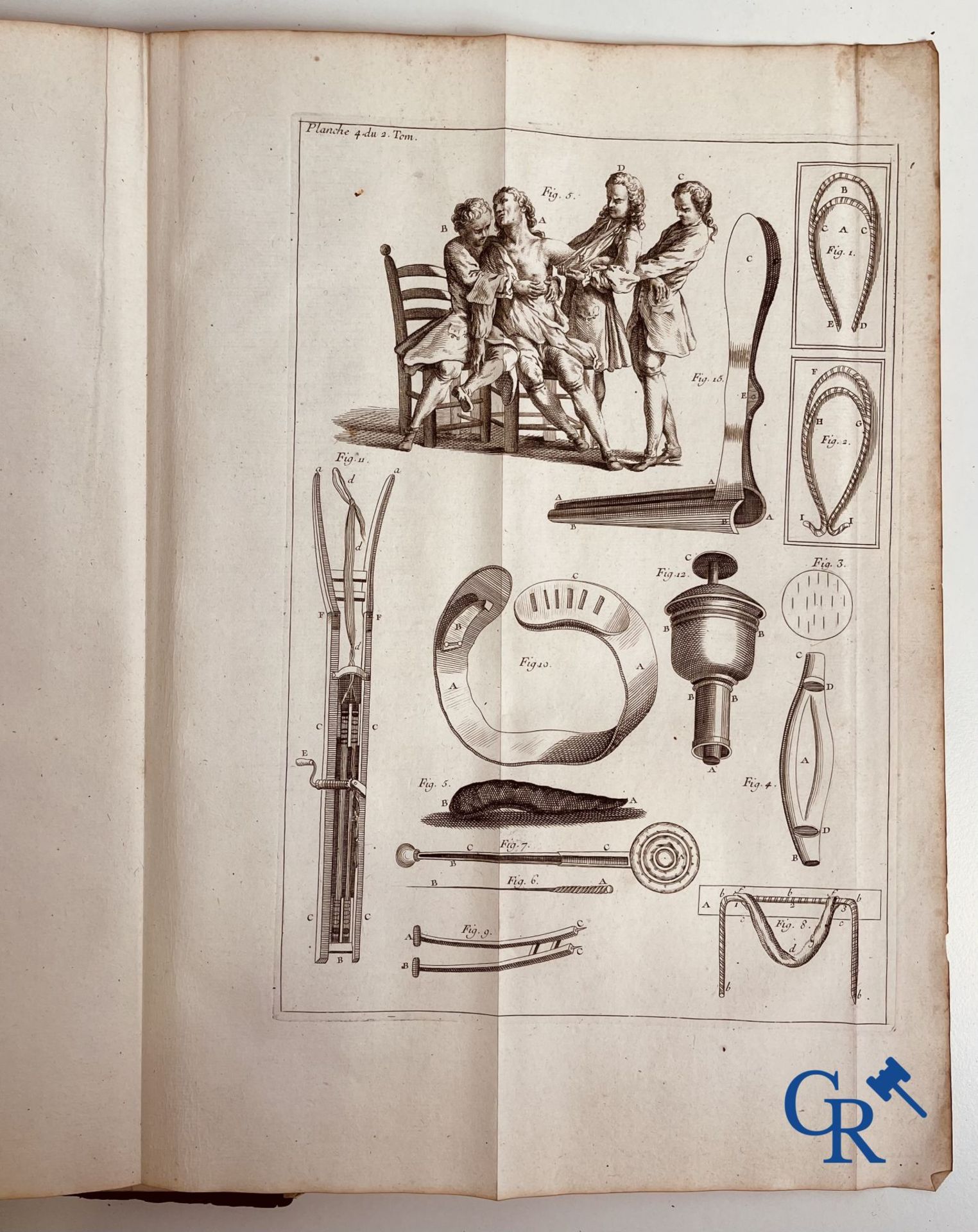 Early printed books: Dictionnaire Universel de Medecine, Robert James. 6 volumes, Paris 1746-1748. - Image 17 of 35