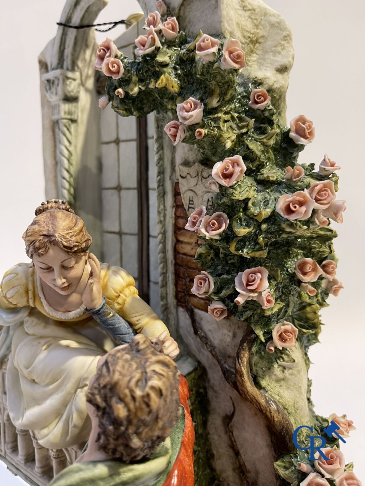 Porcelain: Capodimonte: Luciano Cazzola: Romeo & Giulietta. - Bild 7 aus 11