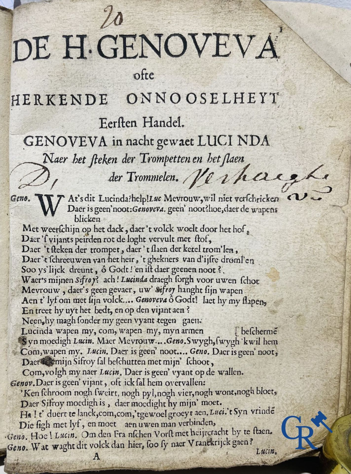 Early printed books: Book bundle, J. Begyn and Bernard Poelman in Ghent and Franciscus van Soest in  - Bild 17 aus 20