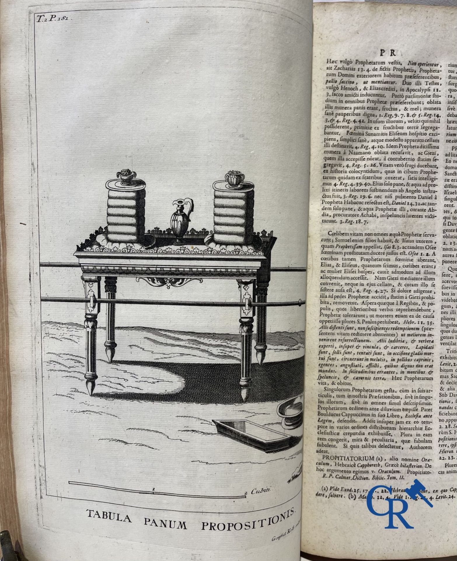 Early printed books: Calmet Augustino, Dictionarium cum figuris Antiquitates Judaicas repraesentanti - Image 20 of 29