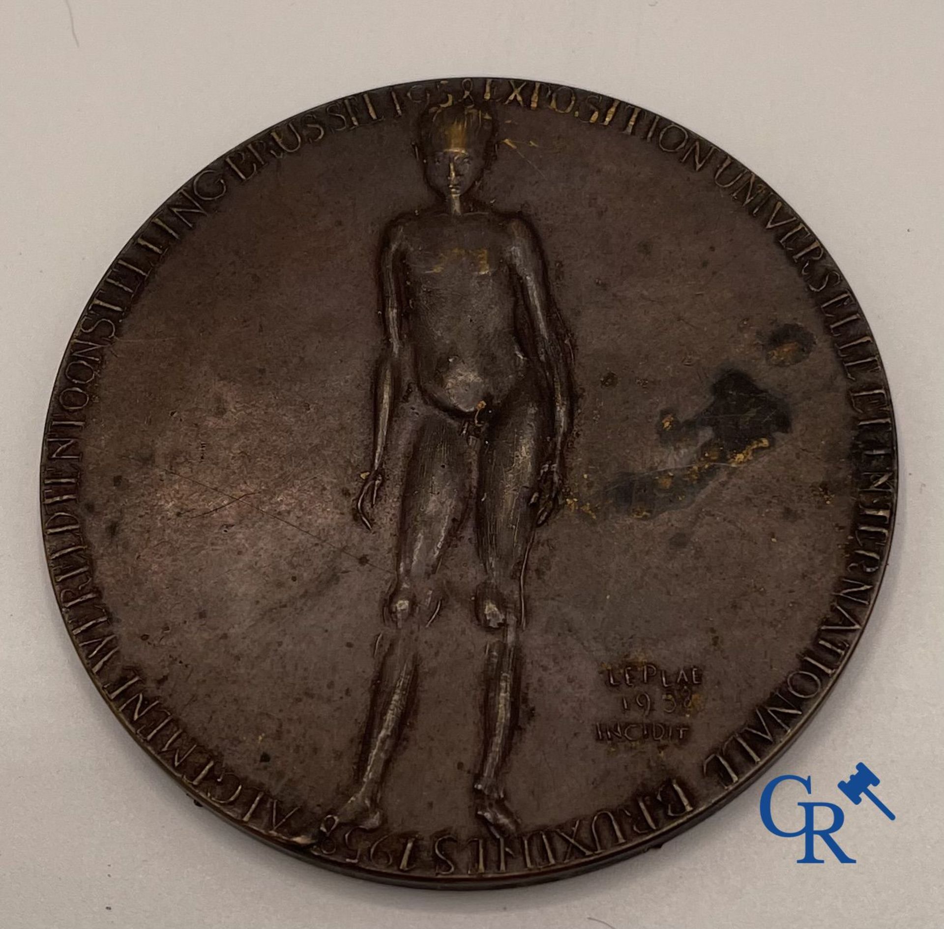 Medals: 3 bronze medals World Exhibition Brussels 1935 and 1958. - Bild 5 aus 5