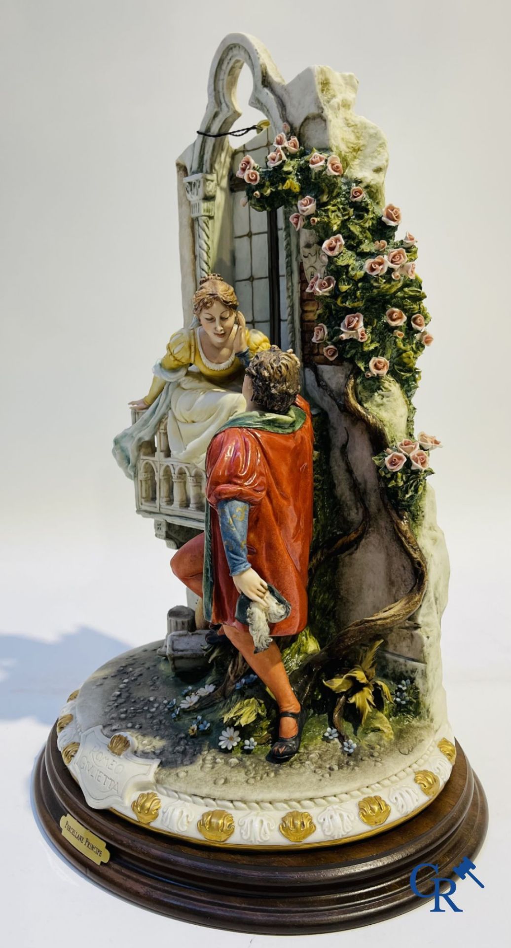 Porcelain: Capodimonte: Luciano Cazzola: Romeo & Giulietta. - Bild 4 aus 11