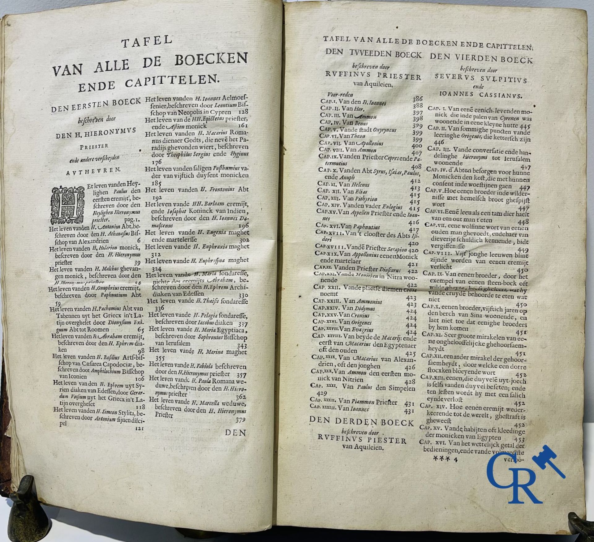 Early Printed Books: Rosweydus, Heribertus. Het Leven ende spreucken der Vaderen described by St. Je - Bild 5 aus 19