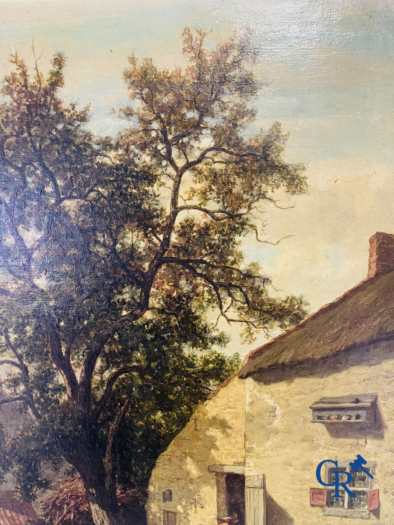 Painting: Frans Keelhoff (1820-1891) - Image 8 of 11