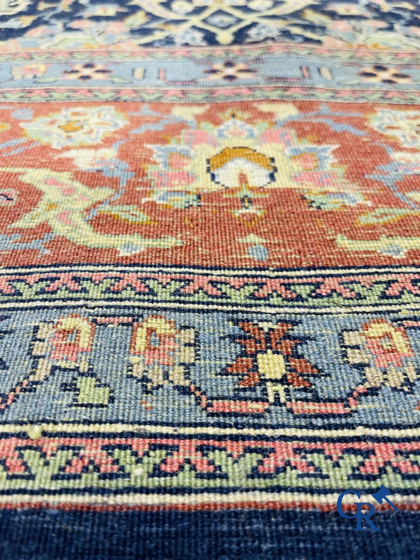 Oriental carpets: Persian carpet in wool. Floral decor. - Bild 7 aus 7