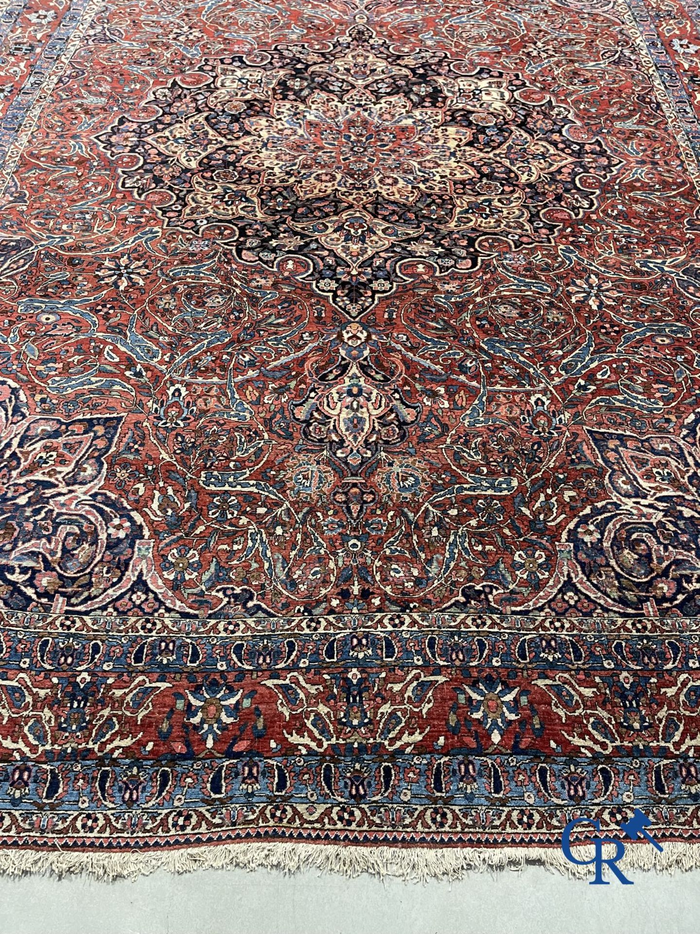 Carpets: Iran: An exceptional Persian carpet. Kashan. - Image 5 of 15