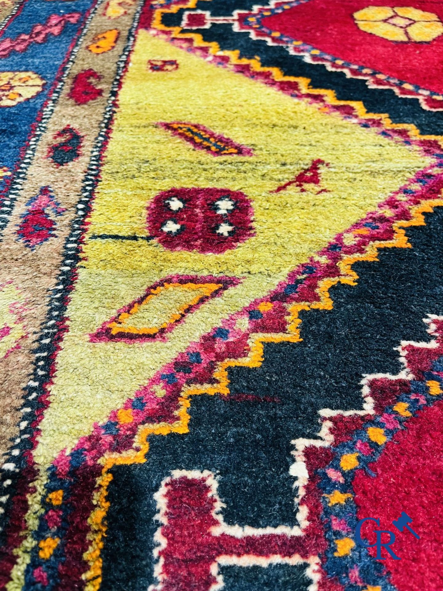 Oriental carpets: Kurdistan. Antique Kurdi carpet. - Image 6 of 10