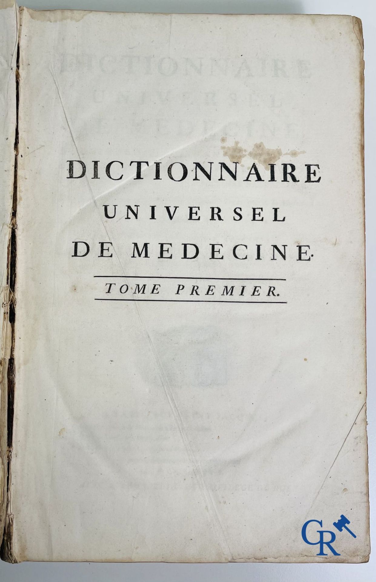 Early printed books: Dictionnaire Universel de Medecine, Robert James. 6 volumes, Paris 1746-1748. - Image 5 of 35