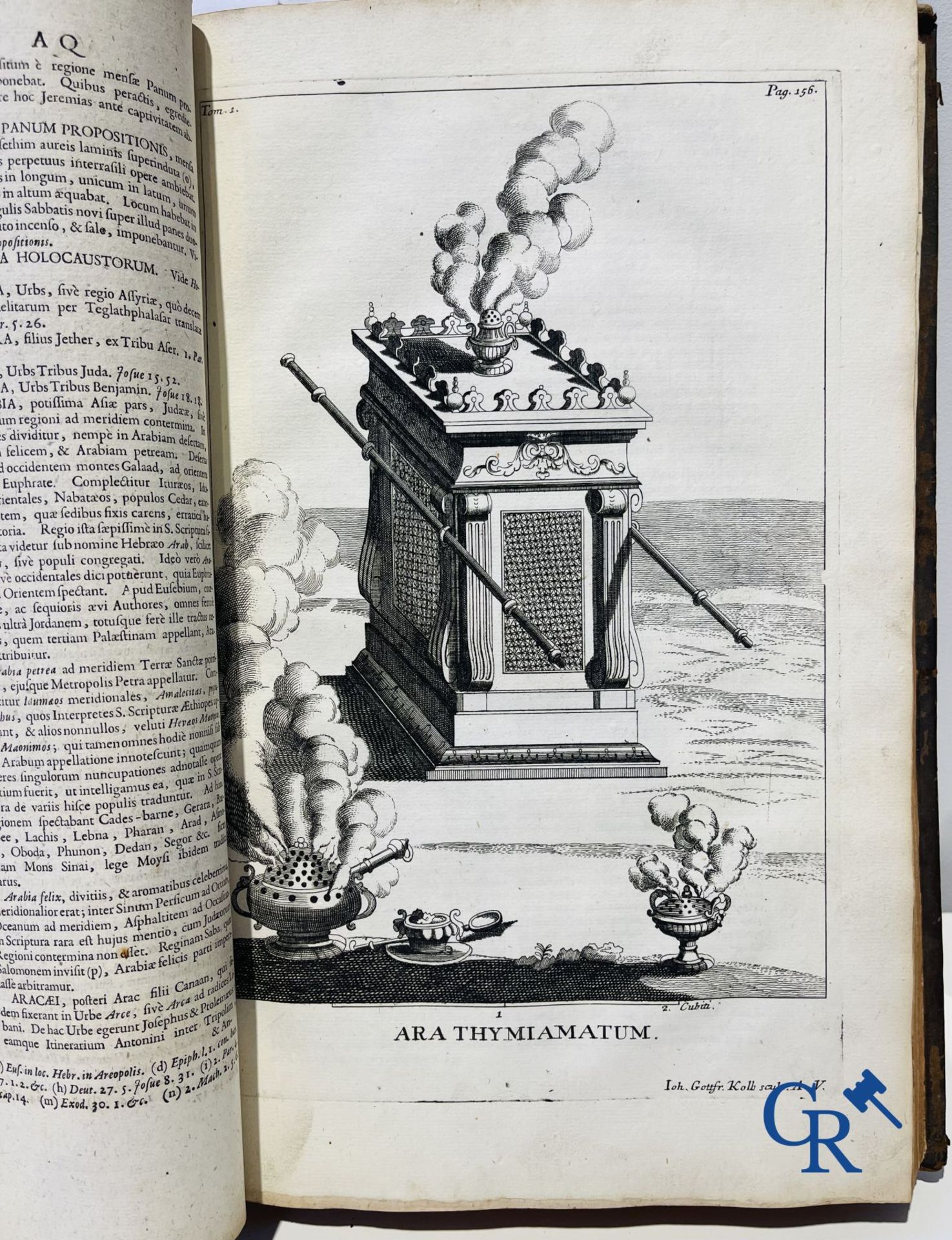 Early printed books: Calmet Augustino, Dictionarium cum figuris Antiquitates Judaicas repraesentanti - Image 7 of 29