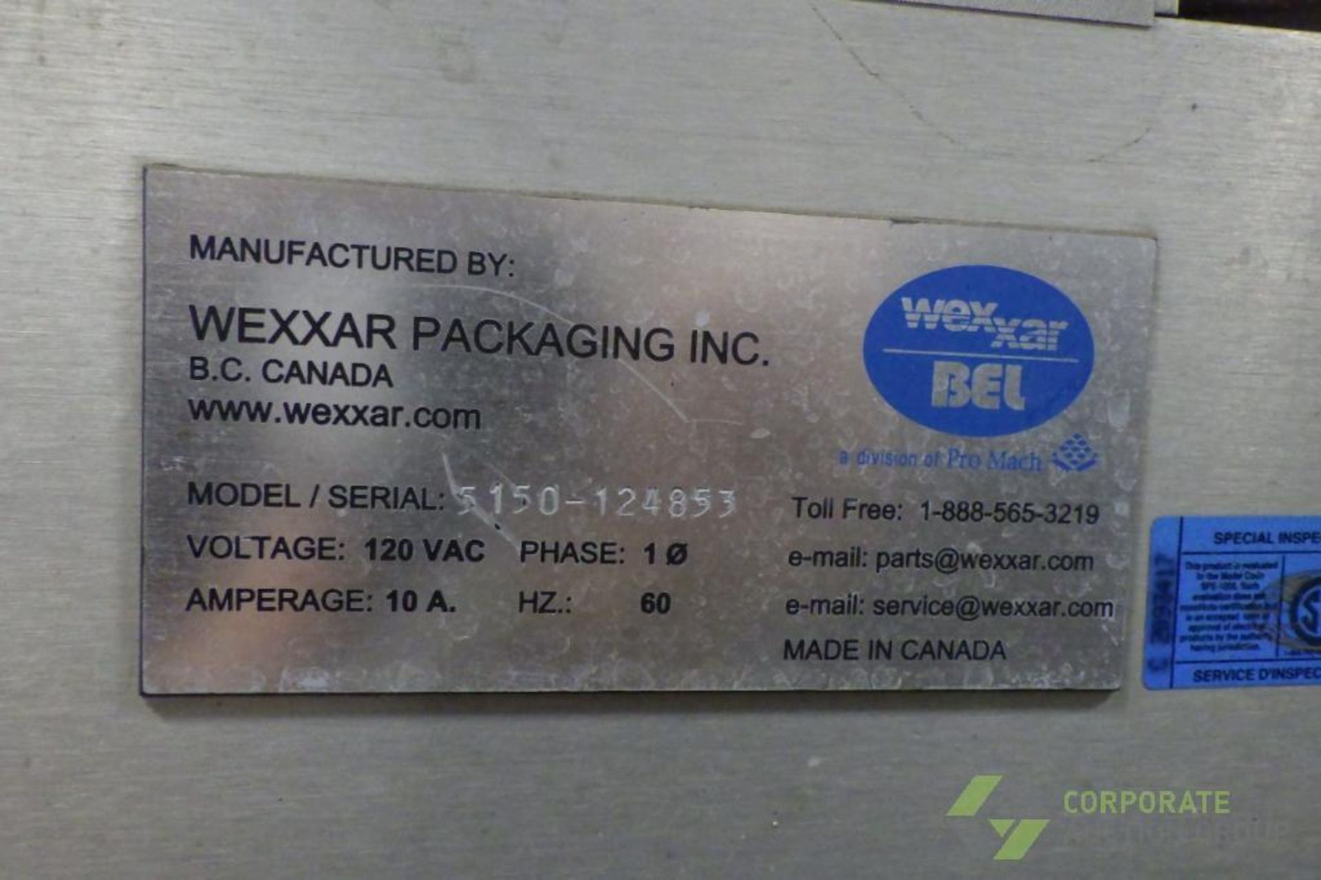 Wexxar Bel case sealer with box former - Image 5 of 6