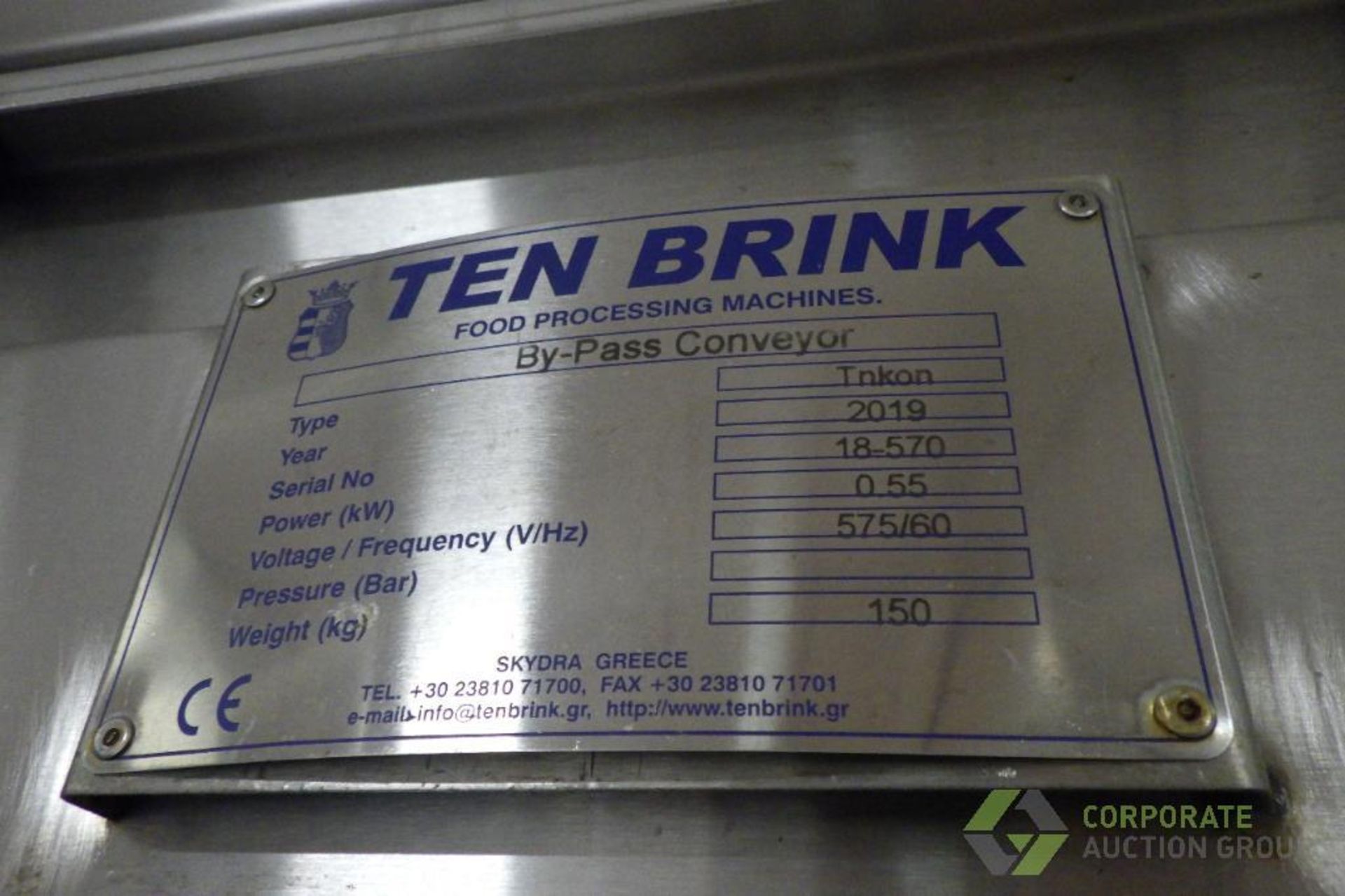 2019 Ten Brink overhead by-pass conveyor - Image 11 of 11