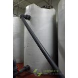 Poly waste water tank with agitation