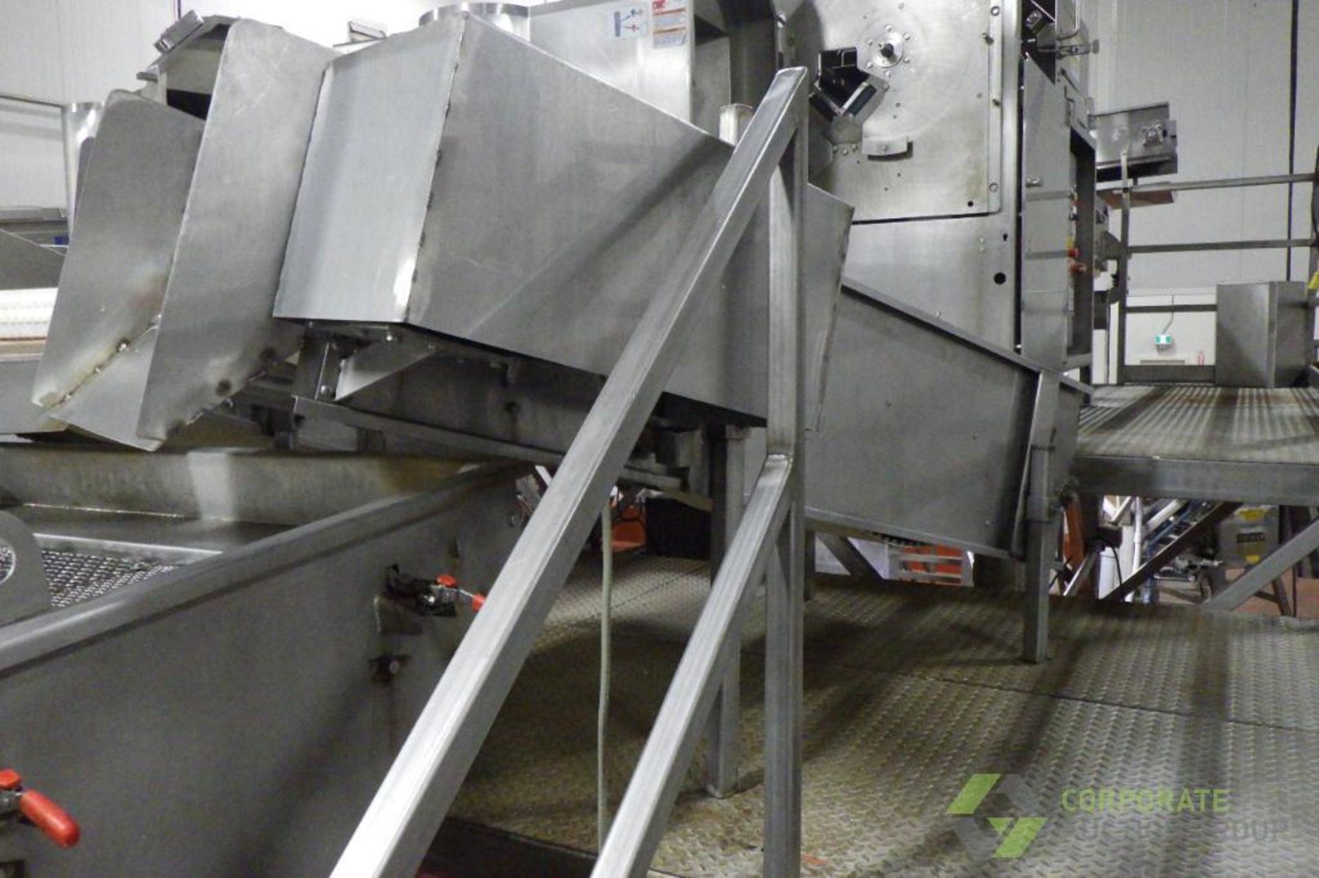 72" L x 21" W Incline Conveyor, 16" infeed x 30" discharge H, SS Frame - Image 5 of 7