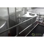 ~4500 US Gallon / 16500 L Stainless Steel Relish tank, Single Wall, 104" Dia. x 120" H, cone bot