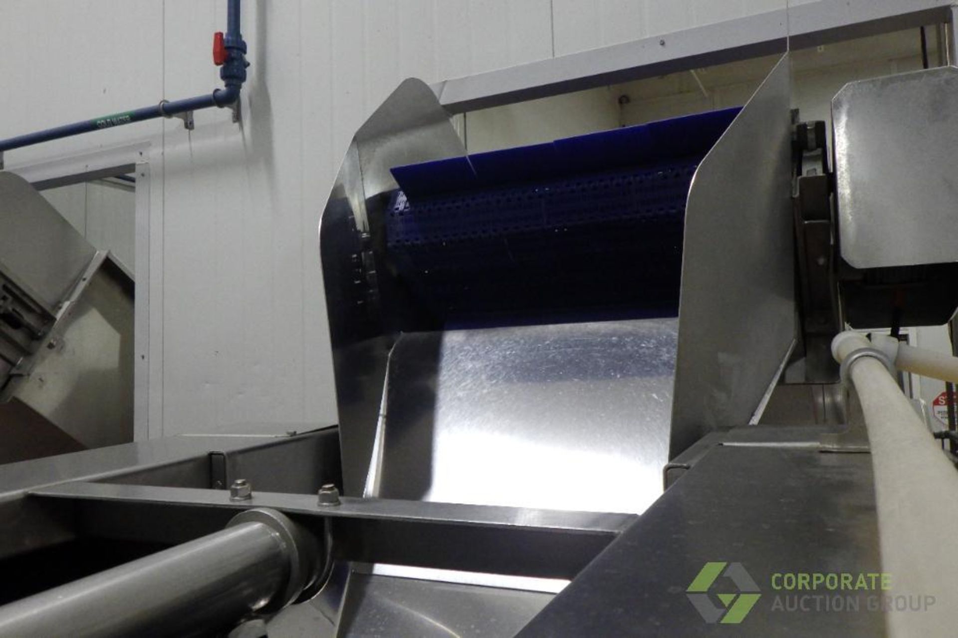 2019 Ten Brink Incline washing conveyor with SS hopper - Image 10 of 11