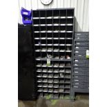 Pigeonhole cabinets with contents