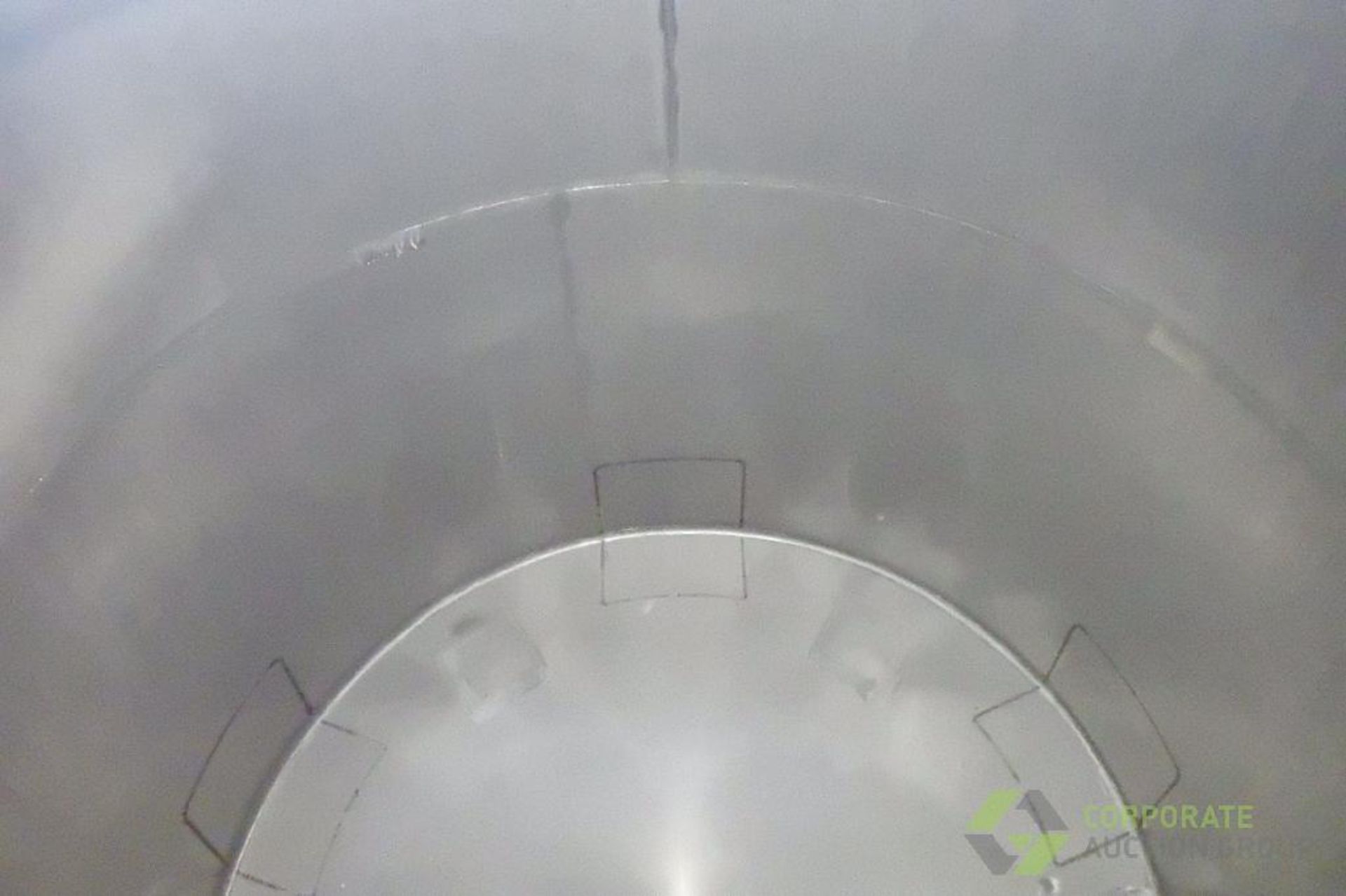 ~4500 US Gallon / 16500 L Stainless Steel Relish tank, Single Wall, 104" Dia. x 120" H, cone bot - Image 13 of 20