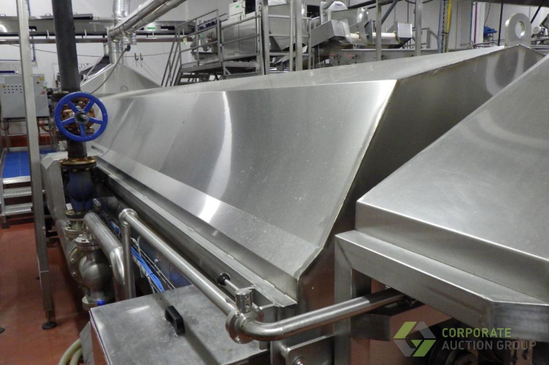 2022 Hellenic Food Machinery Drum Blancher w/ Exhaust Hood, Control Panel, 575V - Image 7 of 41