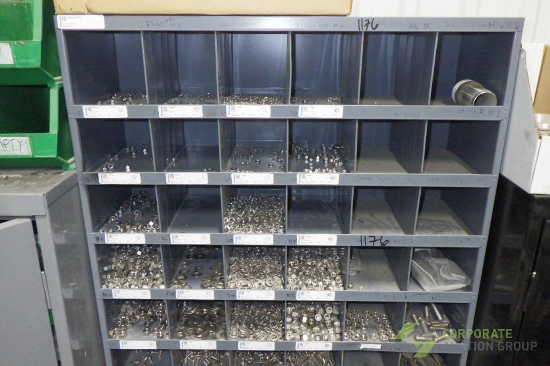 Pigeonhole cabinets with contents - Image 7 of 12