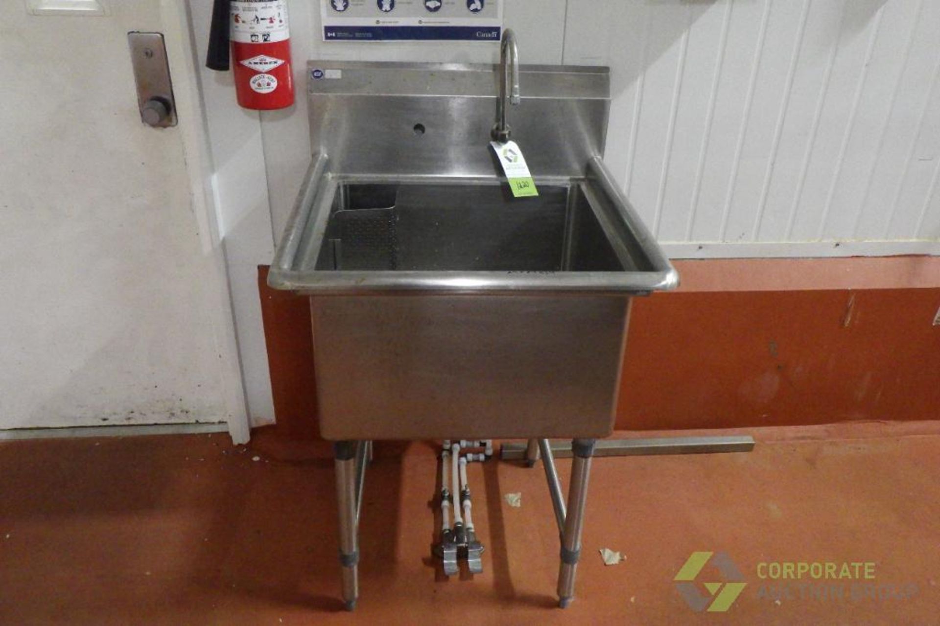SS single compartment sink