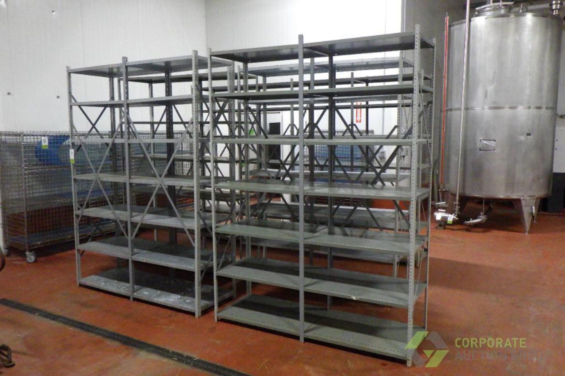 (6) shelving units