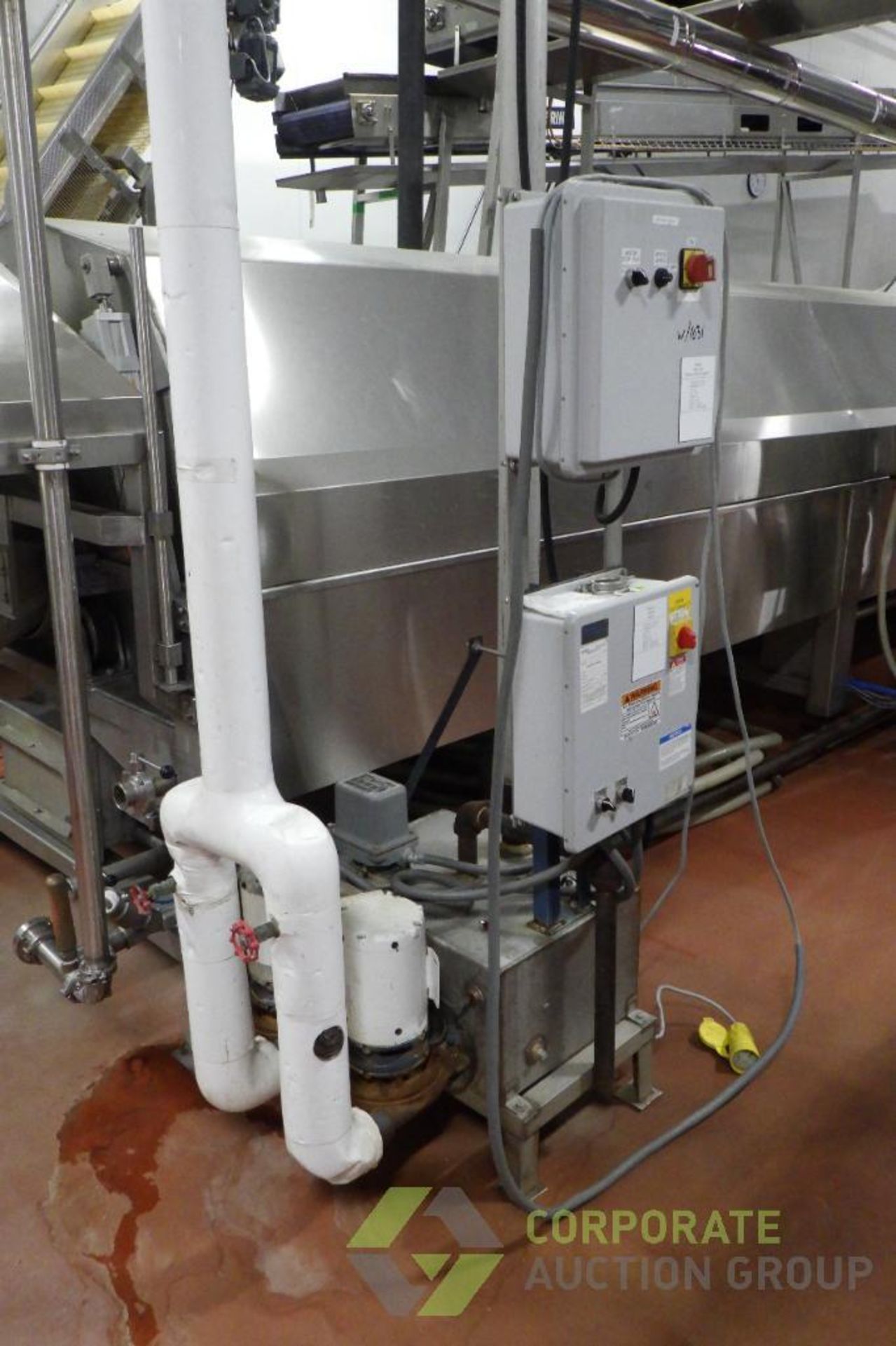 2022 Hellenic Food Machinery Drum Blancher w/ Exhaust Hood, Control Panel, 575V - Image 25 of 41
