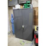 Uline cabinet with electrical parts