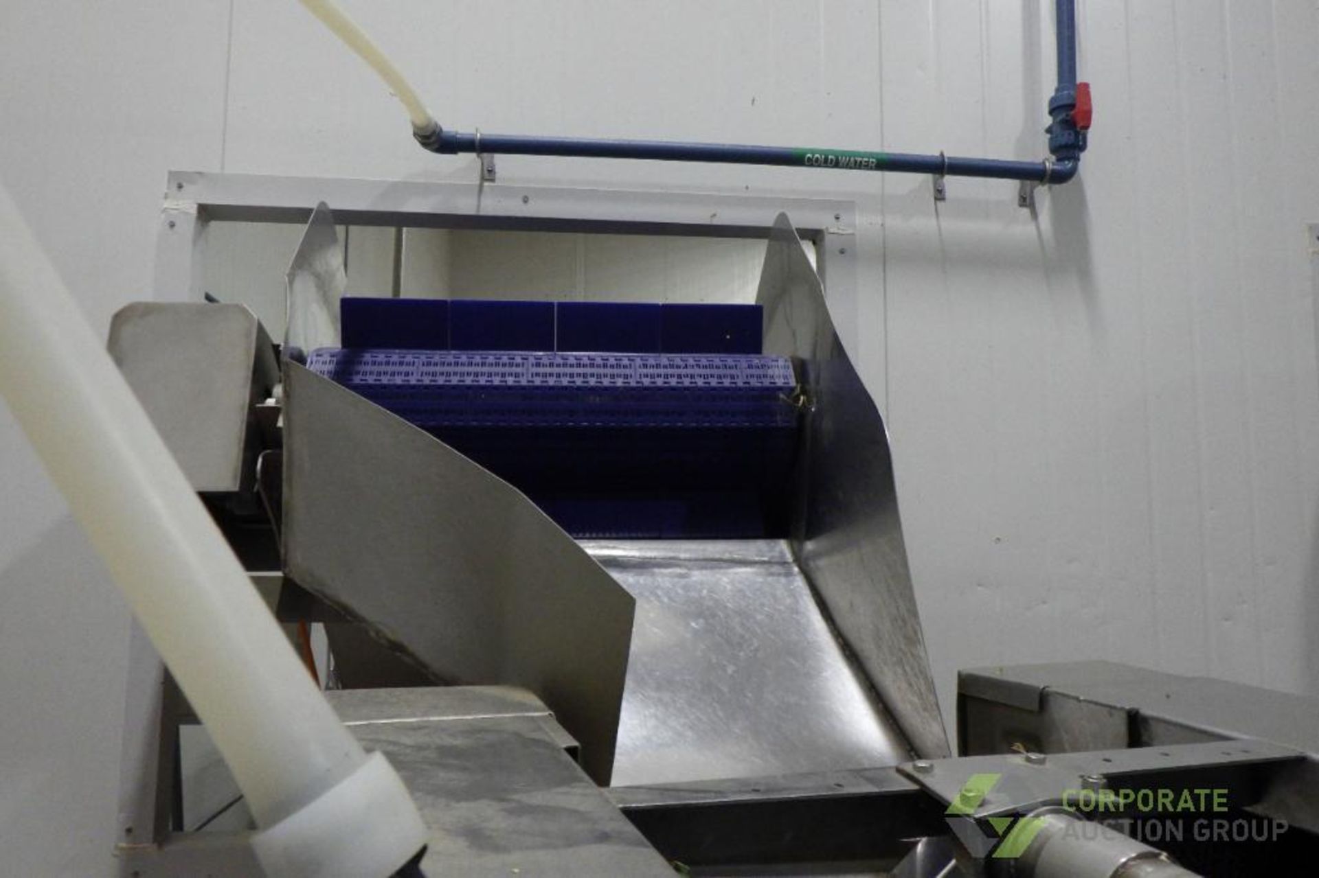 2019 Ten Brink Incline washing conveyor with SS hopper - Image 12 of 12