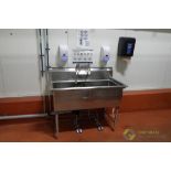 SS 2-compartment sink