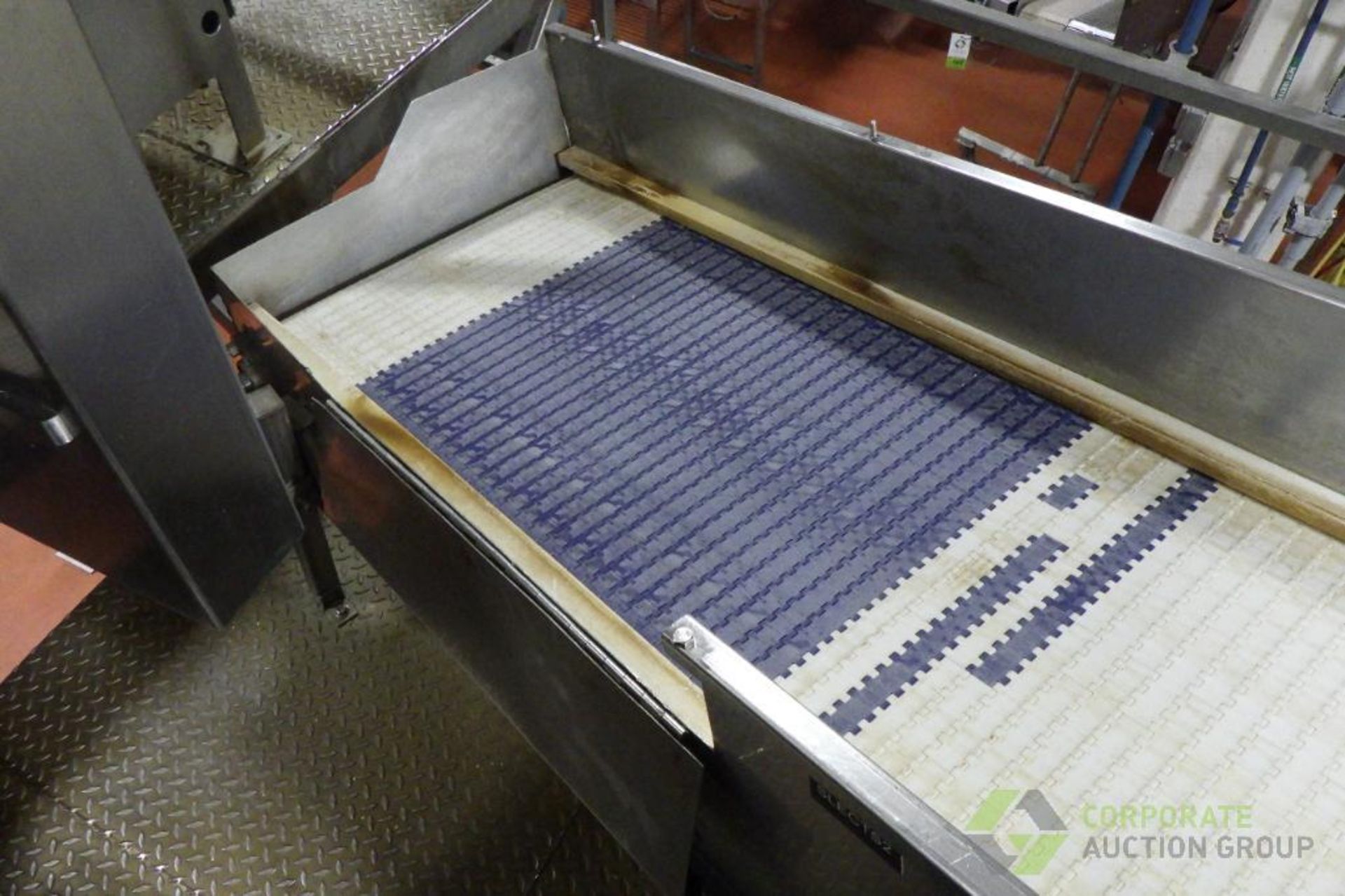 72" L x 21" W Incline Conveyor, 16" infeed x 30" discharge H, SS Frame - Image 3 of 7