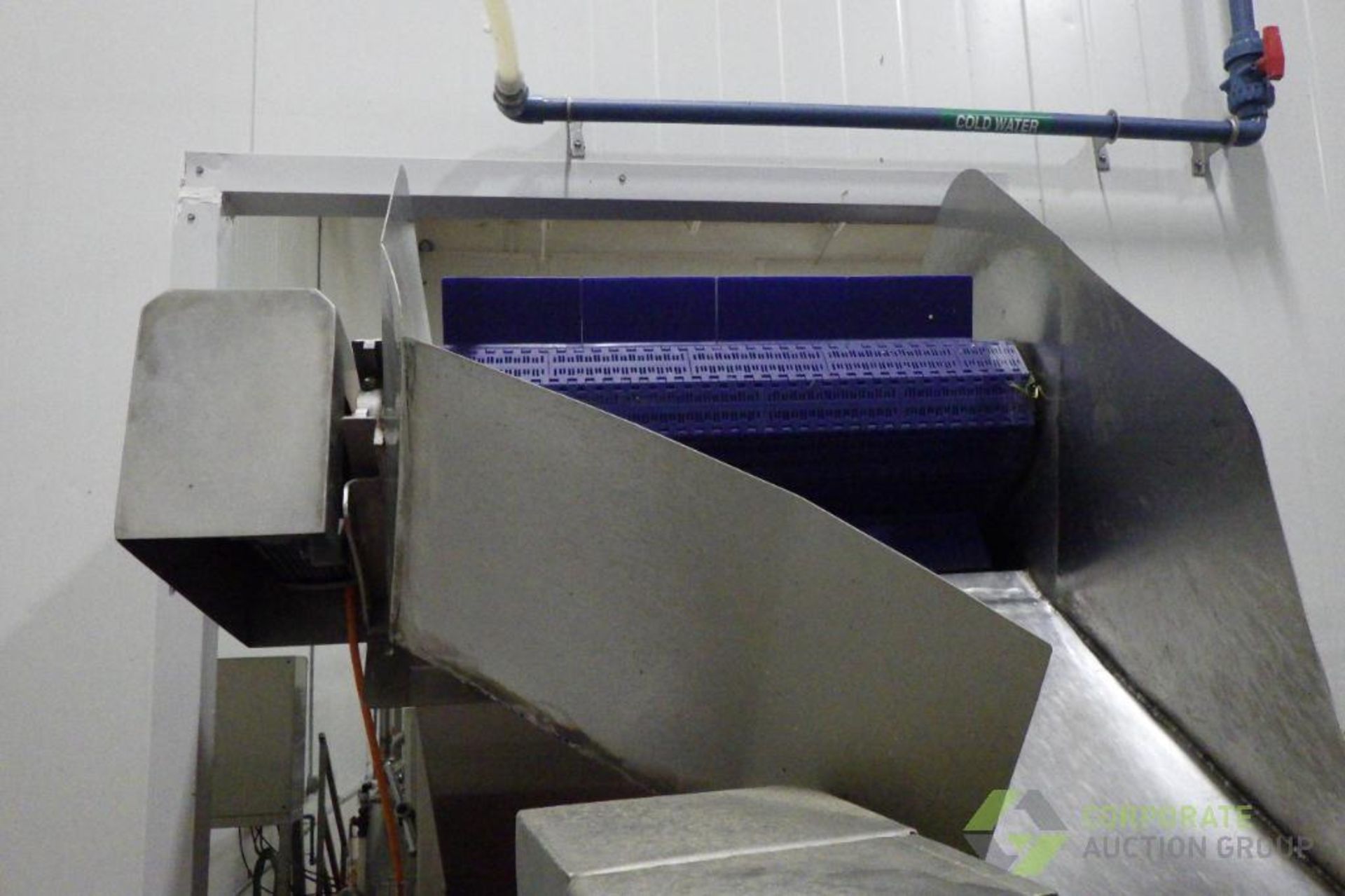 2019 Ten Brink Incline washing conveyor with SS hopper - Image 11 of 12