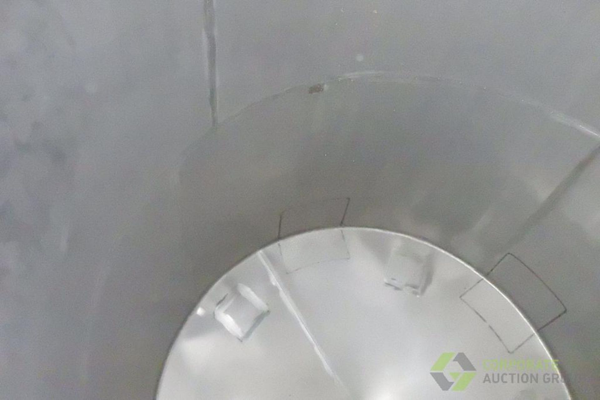 ~4500 US Gallon / 16500 L Stainless Steel Relish tank, Single Wall, 104" Dia. x 120" H, cone bot - Image 13 of 19