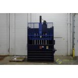 PHILADELPHIA Baler, inside 72 in. wide x 30 in. deep x 54 in. tall, with baling wire