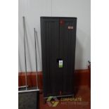 Poly cabinet with contents